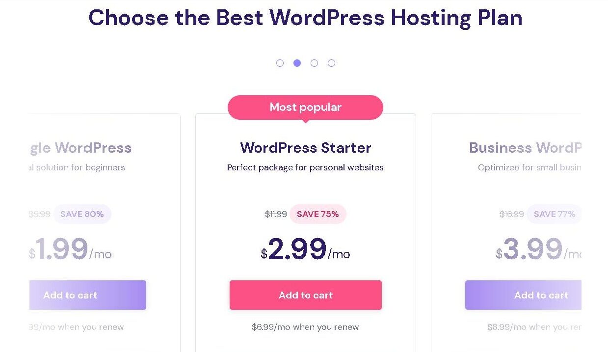 hostinger reviews 2023 - wordpress starter